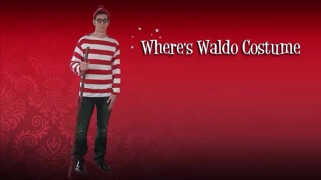 Where's Waldo has become a classic costume for Halloween.  This costume kit includes Waldo's shirt, hat and glasses all at an affordable price.